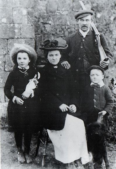 Gamekeeper and family