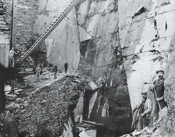 slate quarrying